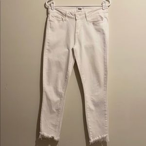 PAIGE White Skinny Jeans Sz 28